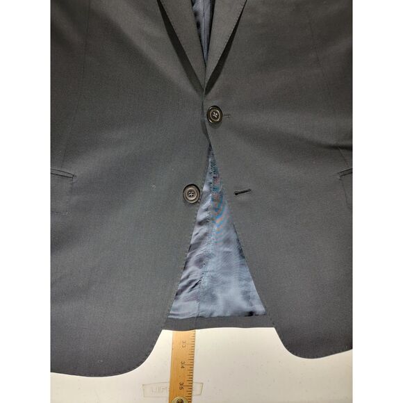 Ermenegildo Zegna Navy Blazer Sport Coat Suit Jacket - Picture 7 of 9